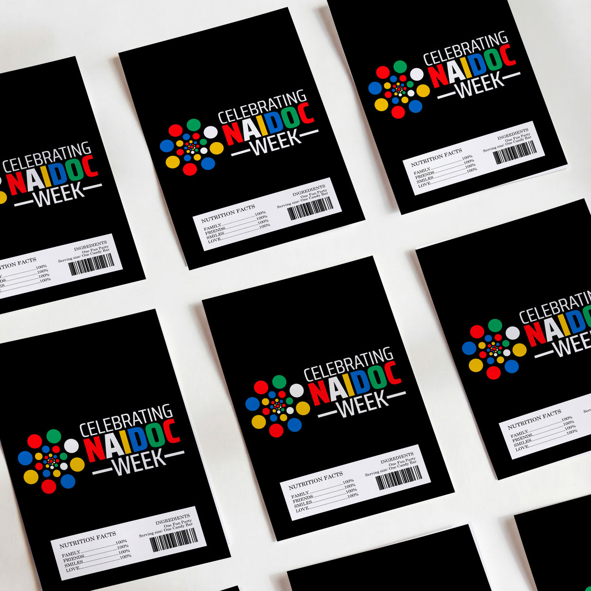NAIDOC Week Chocolate Wrapper 1 DIY Multi Pack