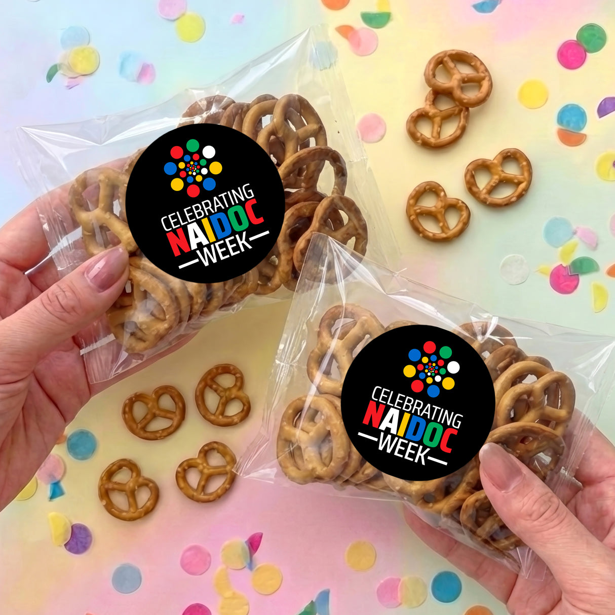 Naidoc Design 1 Personalised Pretzel Bag