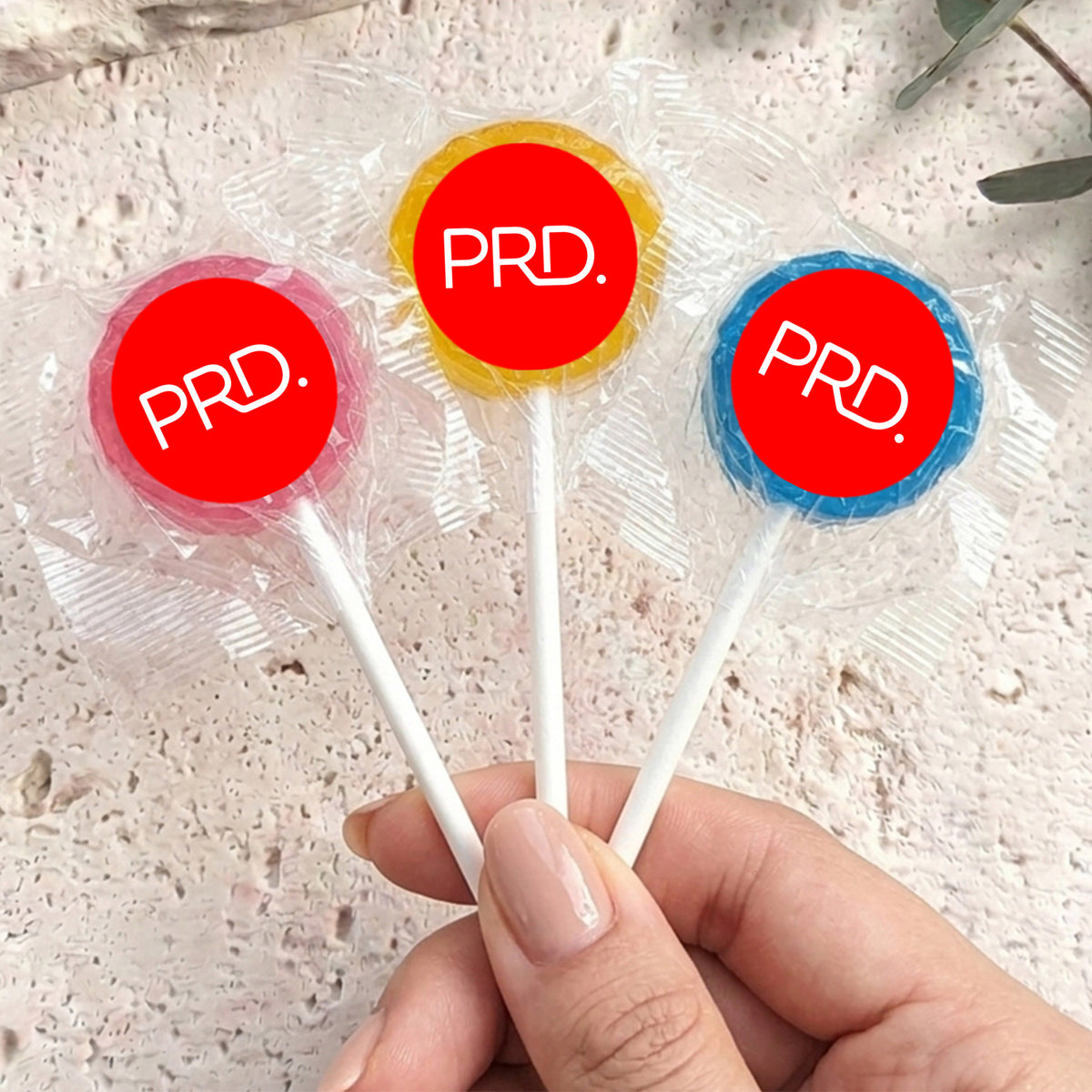 Custom Corporate Mini Lollipops