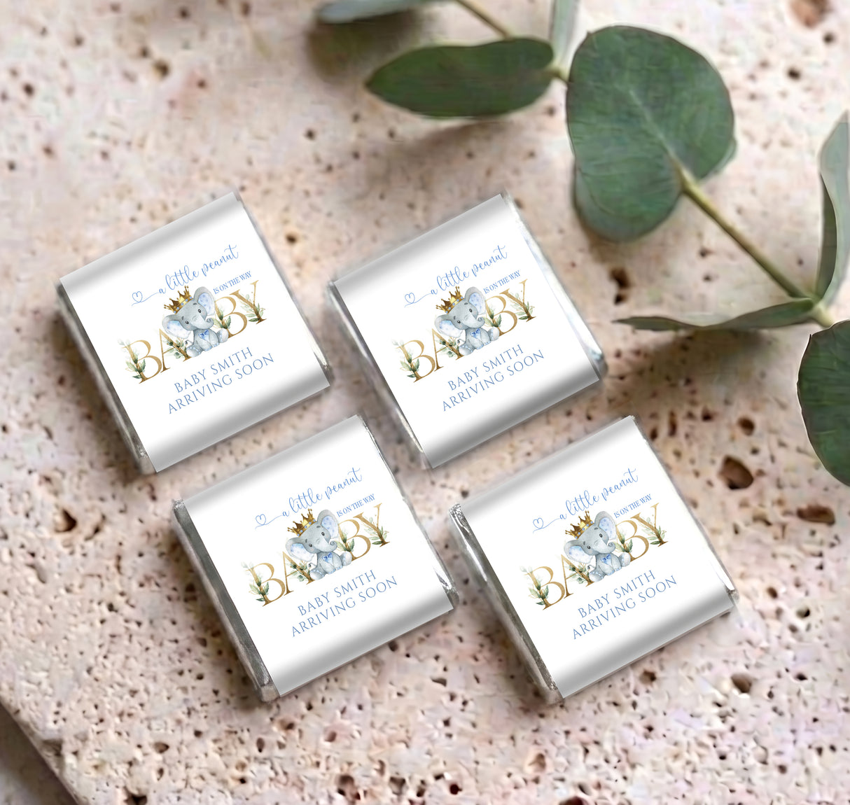 Little Peanut Baby Shower Personalised Mini Chocolates