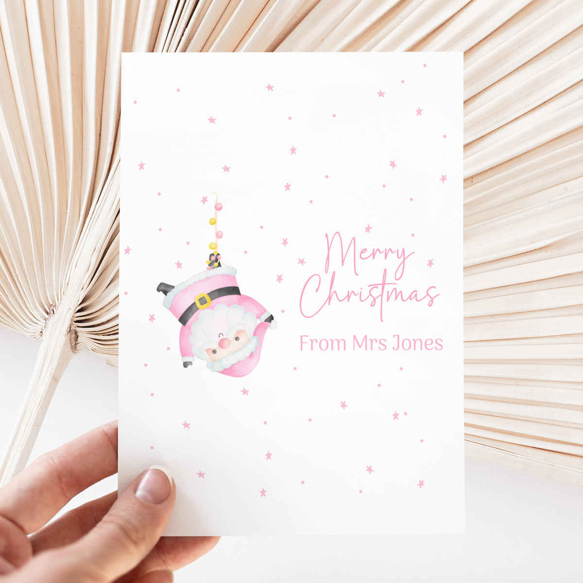 Silly Santa DIY Printed Chocolate Wrappers