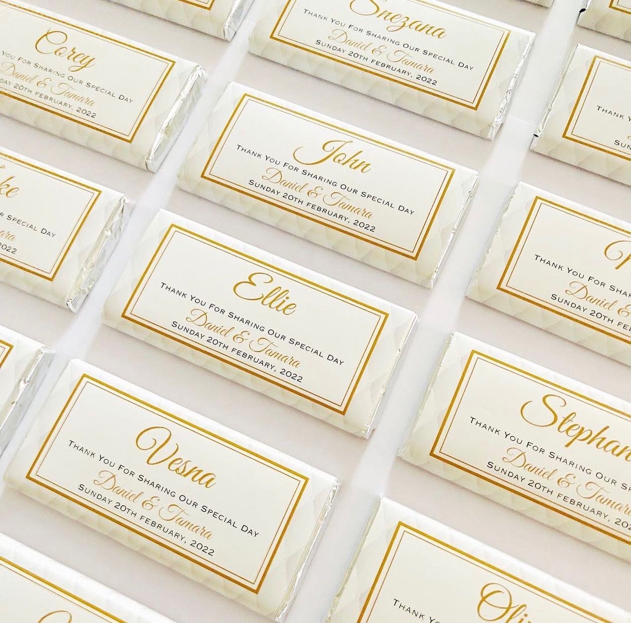 Chocolate Wedding Favour Ideas