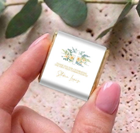 First Holy Communion Mini Chocolates