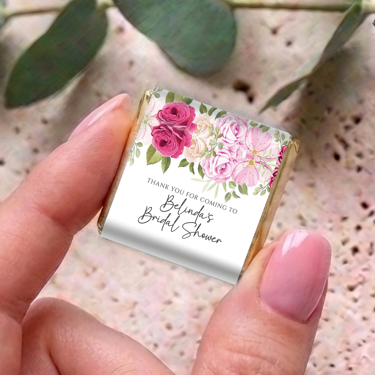 Shop Custom Wedding Mini Chocolates | Personalised AU – Favour Perfect