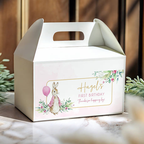 First Birthday Gable Boxes