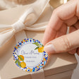 Amalfi Lemons Wedding Round Printed Labels