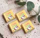 Sunbaking Santa Personalised Mini Chocolates