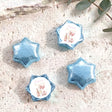Pink Champagne 30th Birthday Personalised Foil Covered Chocolate Stars