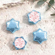 Red Safari Toile First Birthday Personalised Foil Covered Chocolate Stars
