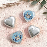 Fathers Day Tools Personalised Foil Covered Chocolate Hearts