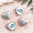 Moustache Fathers Day Personalised Foil Covered Chocolate Hearts