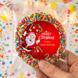 Waving Santa Personalised Giant Freckles
