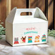 Meow Christmas Personalised Gable Favour Box