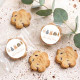 Vintage Baby Clothes Baby Shower Personalised Bite Size Choc Chip Cookies