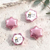 Champagne 70th Birthday Personalised Foil Covered Chocolate Stars