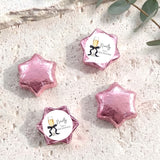 Champagne 90th Birthday Personalised Foil Covered Chocolate Stars