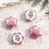 Cheers Beers 70th Birthday Personalised Foil Covered Chocolate Stars