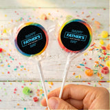 Star Wars Inspired Fathers Day Personalised Lollipops