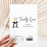 Champagne 21st Birthday Chocolate Wrapper DIY