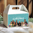 Merry Christmas Family Photo Personalised Gable Favour Box