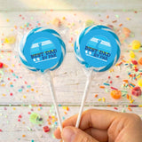Best Dad By Par Golf Fathers Day Personalised Lollipops