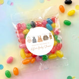 Vintage Baby Clothes Baby Shower Personalised Jelly Bean Bags