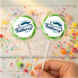 Moustache Fathers Day Personalised Lollipops
