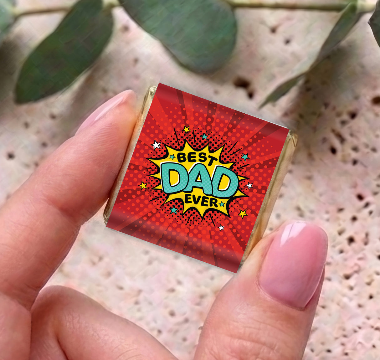 Best Dad Ever Personalised Mini Chocolates