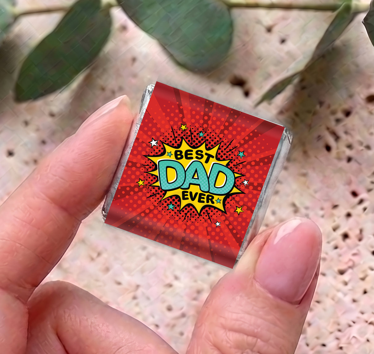 Best Dad Ever Personalised Mini Chocolates