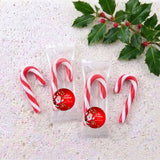 Waving Santa Personalised Mini Candy Canes