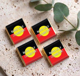 Naidoc Aboriginal Flag Personalised Mini Chocolates