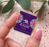 Diwali Purple Elephant Personalised Mini Chocolates