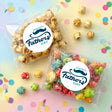 Moustache Fathers Day Personalised Popcorn Bag