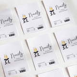 Champagne 90th Birthday Chocolate Wrapper DIY