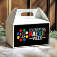 NAIDOC Week Pastel Dots Personalised Gable Favour Box