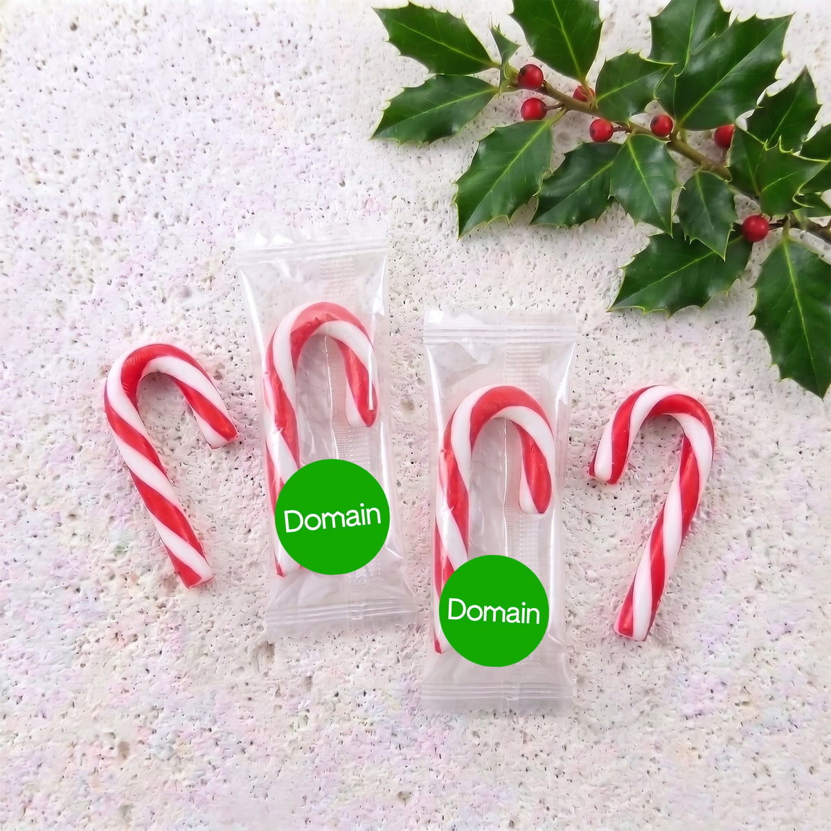 Custom Corporate Mini Candy Canes