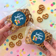 Fun Beers Fathers Day Personalised Pretzel Bag