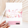 Pink Pastel Butterflies Birthday Chocolate Wrapper DIY