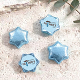 Tie Moustache Fathers Day Personalised Foil Covered Chocolate Stars