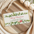 Watercolour Christmas Chocolate Bar
