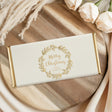 Christmas Gold Pine Chocolate Bar