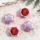Diwali Red Candle Personalised Foil Covered Chocolate Stars