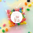 Pink Champagne 80th Birthday Personalised Jelly Bean Bags