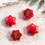 Diwali Red Candle Personalised Foil Covered Chocolate Stars