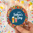 Fun Beers Fathers Day Personalised Giant Freckles