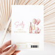 Pink Gold Champagne 60th Birthday Chocolate Wrapper DIY