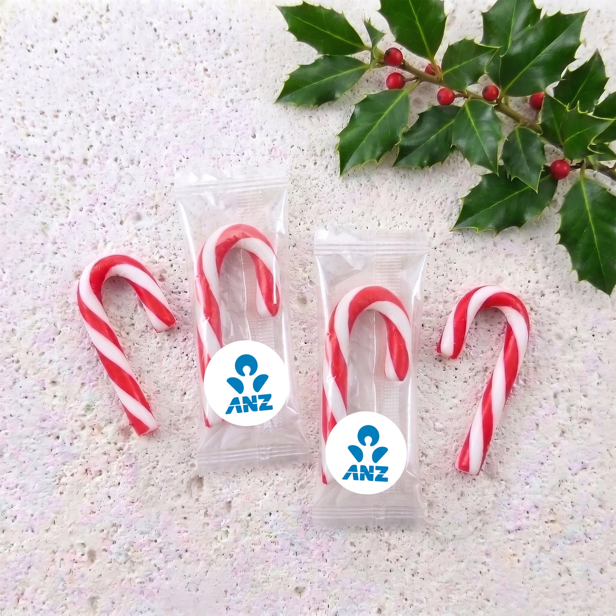 Custom Corporate Mini Candy Canes