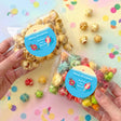 Donut Santa Personalised Popcorn Bag