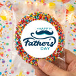 Moustache Fathers Day Personalised Giant Freckles