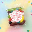 Red Safari Toile Confirmation Personalised Party Mix Lolly Bag